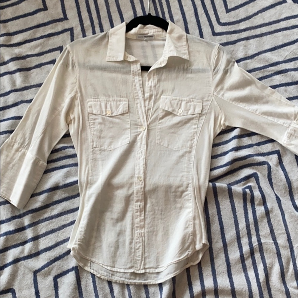 Jame Perse White Button Down